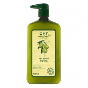 CHI Naturals with Olive Oil Hair and Body Conditioner (Кондиционер для волос и тела), 340 мл