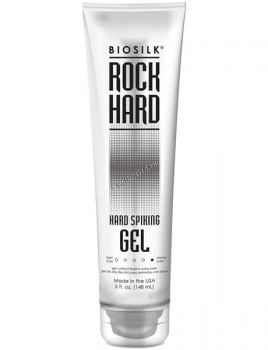 BioSilk Rock Hard Spiking Gel (Гель Сверхсильной Фиксации для укладки волос), 148 мл