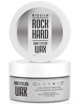 Biosilk Rock Hard Styling Wax (Моделирующий Воск Средней Фиксации для укладки волос), 54 гр
