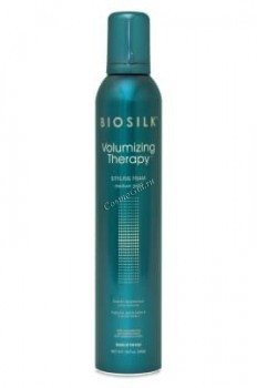 CHI BioSilk Volumizing Therapy Styling foam Medium Hold (Пена для объема волос средней фиксации), 360 гр