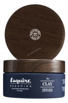 CHI Esquire Grooming The Clay (Глина для укладки волос сильной степени фиксации с матовым эффектом), 85 гр