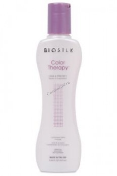 CHI BioSilk Color Therapy Lock & Protect leave-in treatment (Несмываемый кондиционер для защиты цвета окрашенных волос), 167 мл
