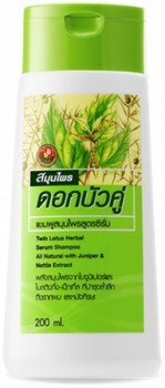 Thai Traditions Twin Lotus Herbal Serum (Сывороточный шампунь), 200 мл
