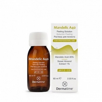 Dermatime Mandelic A40 Peeling Solution Раствор-пилинг, 60 мл