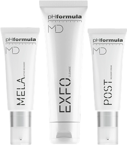 PHformula MD M.E.L.A. Resurfacing Homecare KIT (Набор продуктов для домашнего ухода для кожи с гиперпигментацией)