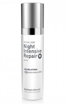 Aesthetic Dermal AD Night Intensive Repair M (Ночная интенсивная восстанавливающая сыворотка с Мелатонином), 50 мл