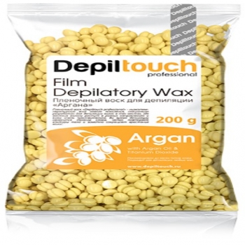 Depiltouch Professional Argan Depilatory Wax (Натуральный пленочный воск с маслом арганы)