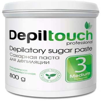 Depiltouch Professional Medium Depilatory Sugar Paste (Сахарная паста для депиляции №3 Средняя)