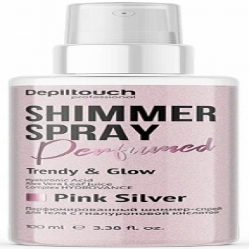 Depiltouch Professional Perfumed Shimmer Spray (Шиммер-спрей для тела парфюмированный с гиалуроновой кислотой), 100 мл