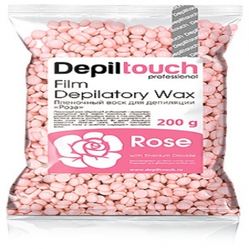 Depiltouch Professional Rose Depilatory Wax (Натуральный пленочный воск с ароматом розы)