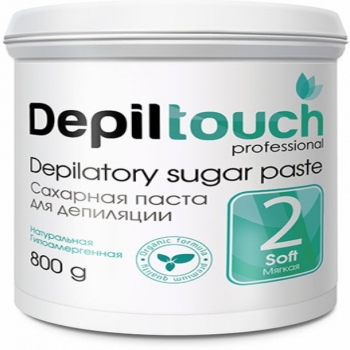 Depiltouch Professional Soft Depilatory Sugar Paste (Сахарная паста для депиляции №2 Мягкая)