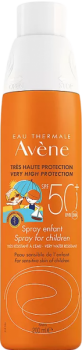 Avene Very High Protection Spray SPF50+ (Детский солнцезащитный спрей SPF 50+ для чувствительной кожи), 200 мл