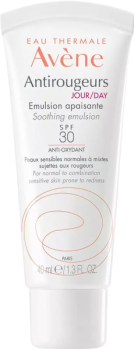 Avene Antirougeurs Jour Emulsion SPF30 (Дневная увлажняющая эмульсия SPF 30), 40 мл