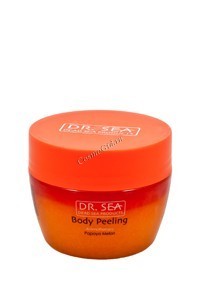 Dr. Sea Body peeling papaya melon (Ароматический пилинг для тела с маслами папайи и дыни), 320 мл.