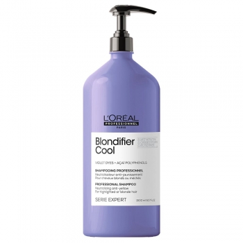 L'Oreal Professionnel Serie Expert Blondifier Cool shampoo (Шампунь для нейтрализации желтизны холодных оттенков блонд)