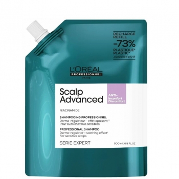 L'Oreal Professionnel Scalp Advanced Shampoo for Sensitive Scalps (Шампунь регулирующий баланс чувствительной кожи головы)