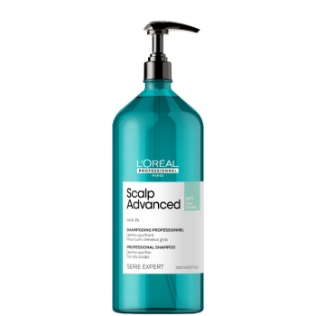 L'Oreal Professionnel Scalp Advanced Shampoo Dermo-purifier for Oily Scalps (Очищающий шампунь для волос склонных к жирности)