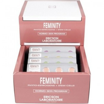 Ericson laboratoire Feminity hormo-skin program (Программа для восстановления гормонального баланса кожи), 28 шт по 1 мл