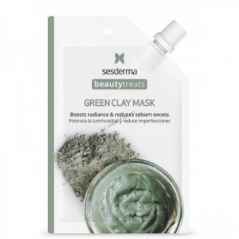 Sesderma Beauty Treats Green clay mask (Маска глиняная для лица), 25 мл