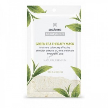 Sesderma Beauty Treats Green tea therapy mask (Маска увлажняющая для лица), 1 шт.