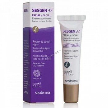 Sesderma Sesgen 32 Eye contour cream (Крем-контур для зоны вокруг глаз «Клеточный активатор»), 15 мл