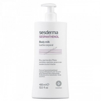 Sesderma Sespanthenol Body milk (Молочко для тела восстанавливающее), 400 мл