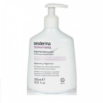 Sesderma Sespanthenol Soap-free foamy cream (Крем-пенка для умывания восстанавливающая), 300 мл