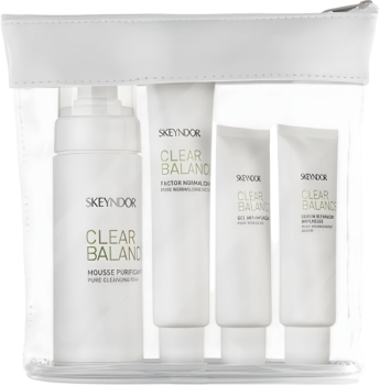 Skeyndor Clear Balance Oily Skins Pack (Набор для ухода за жирной кожей лица)