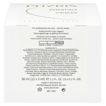 Phyris Essentials Stressless (Ампульный концентрат "Антистресс барьер")