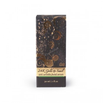 24K Gold & Snail Anti-Wrinkle Facial Serum (Сыворотка для лица от морщин Золотая Улитка), 30 мл