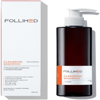 Follimed Cleansing Shampoo With Probiotics (Очищающий шампунь с пробиотиками)