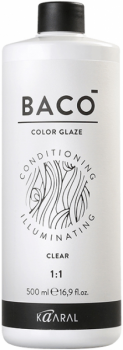 Kaaral Baco Color Glaze Conditioning Illuminating Clear (Нейтральный оттенок), 500 мл