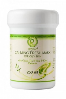 ReNew Calming Fresh Mask for oily skin with Green Tea Hop Liwi Extracts (Успокаивающая и освежающая маска для жирной кожи), 250 мл