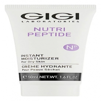 GIGI NP Instant Moisturizer for dry skin (Пептидный крем "Мгновенное увлажнение для сухой кожи")