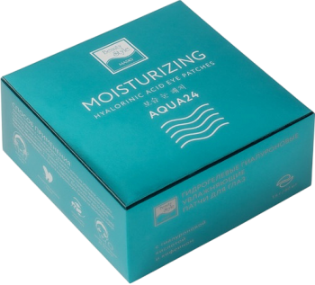 Moisturizing Eye Patches (Гиалуроновые гидрогелевые патчи для глаз против отеков «Аква 24»), 60 шт