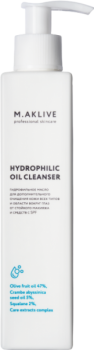 M.Aklive Hydrophilic Oil Cleanser (Гидрофильное масло для дополнительного очищения), 200 мл