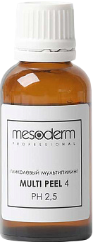 Mesoderm Multi Peel 4 (Гликолевый мультипилинг с молочной и салициловой кислотой), 30 мл