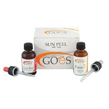 Goes SUN PEEL Миндальный всесезонный пилинг-антиоксидант (два препарата)