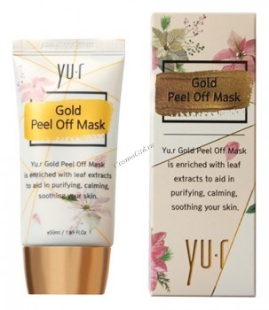 Yu-r Gold Peel Off Mask (Золотая маска-пленка), 50 мл