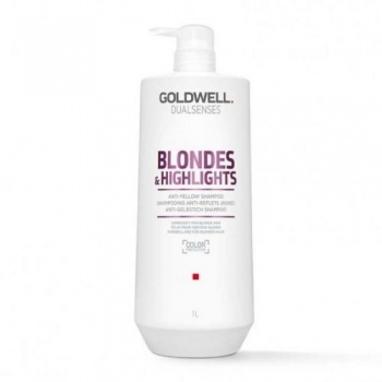 Goldwell Dualsenses Blondes & Highlights Anti-yellow shampoo (Шампунь против желтизны для осветленных волос)