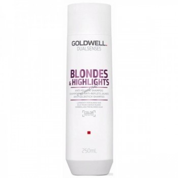 Goldwell Dualsenses Blondes & Highlights Anti-yellow shampoo (Шампунь против желтизны для осветленных волос)