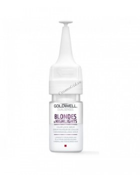 Goldwell Dualsenses Blondes & Highlights Color lock serum (Сыворотка для сохранения блонд-оттенка), 12 шт по 18 мл