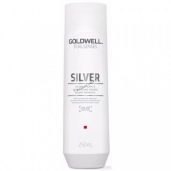 Goldwell Dualsenses Silver Shampoo (Корректирующий шампунь для седых и светлых волос), 250 мл