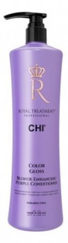 CHI Royal Treatment Color Gloss Blonde Enhancing Purple Conditioner (Кондиционер Королевский уход)