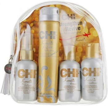 CHI Keratin Strenghten & Revive Travel Kit (Дорожный набор)