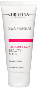 Christina Sea Herbal Beauty Mask Strawberry for normal skin (Клубничная маска красоты для нормальной кожи)