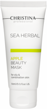 Christina Sea Herbal Beauty Mask Apple for oily and combination skin (Яблочная маска красоты для жирной и комбинированной кожи)