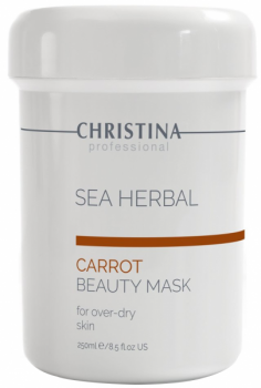 Christina Sea Herbal Beauty Mask Carrot for over-dried skin (Морковная маска красоты для пересушенной кожи), 250 мл