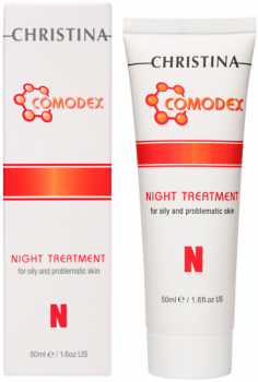 Christina Comodex N Night Treatment (Ночная сыворотка для жирной и проблемной кожи), 50 мл