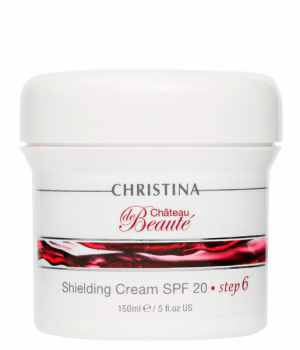 Christina Chateau de Beaute Shielding Cream SPF 20 (Защитный крем SPF-20 шаг 6), 150 мл